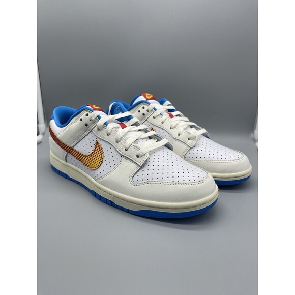 Nike Dunk Low ‘Harlem Globetrotters Pack’ Size 10M 11.5W New with Box HQ3613-133